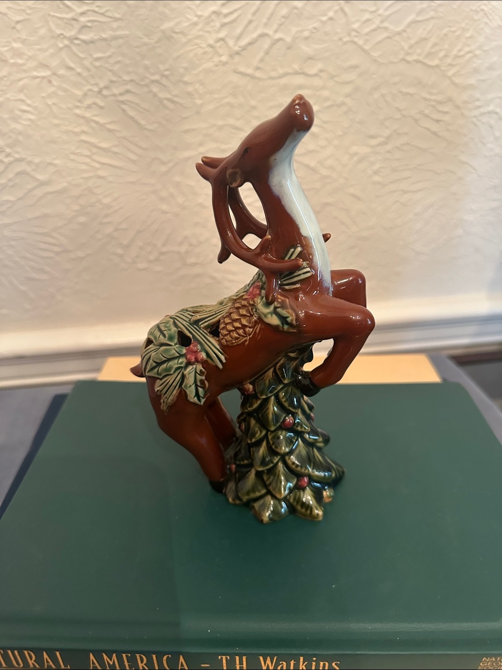 Vintage Ceramic Rustic Christmas Reindeer